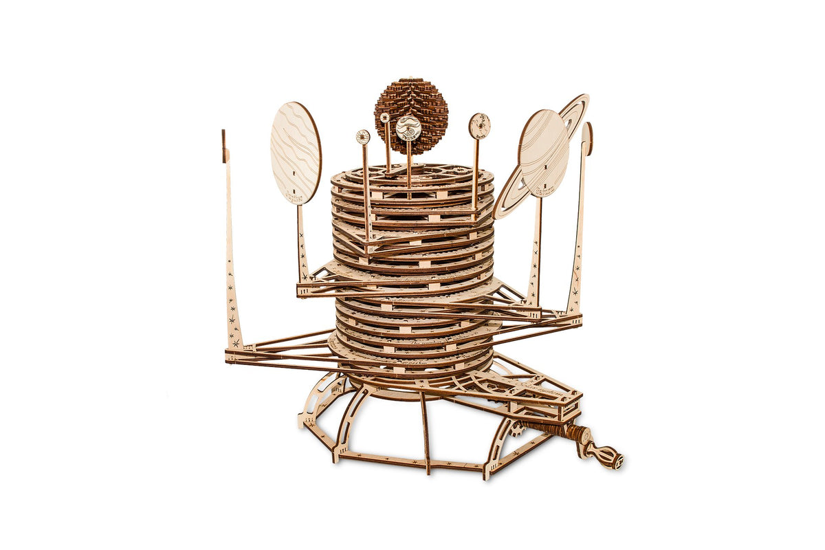 Eco Wood Art (EWA) 3D Mechanische Puzzel Planetarium, 266, 39x21x39cm