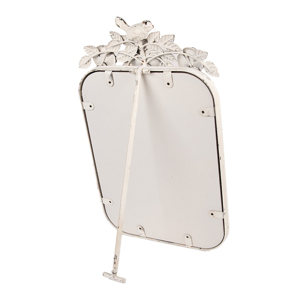 Tafelsspiegel 27x5x45 cm beige metaal