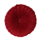 Kanan Velvet kussen rood dia40x10cm