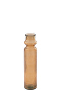 J-Line vloervaas Gestreept - glas - oranje