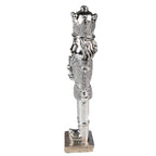 Kerstdecoratie Notenkraker 19 cm Zilverkleurig Polyresin