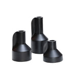 Kaarshouder - Alota black Ø9 x H17/13/9 cm - set van 3