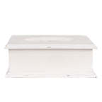 Tissue Box 28x16x10 cm Wit Hout