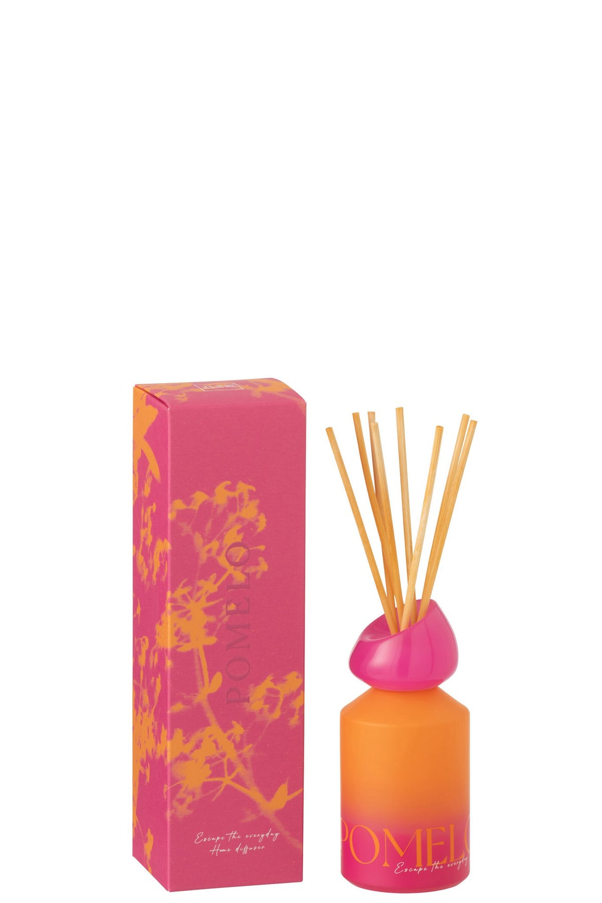 J-Line geurstokjes Oasis - Summer In The Air - oranje/roze - small