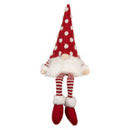Kerstdecoratie met LED-verlichting Kabouter 16x12x32/60 cm Rood Synthetisch