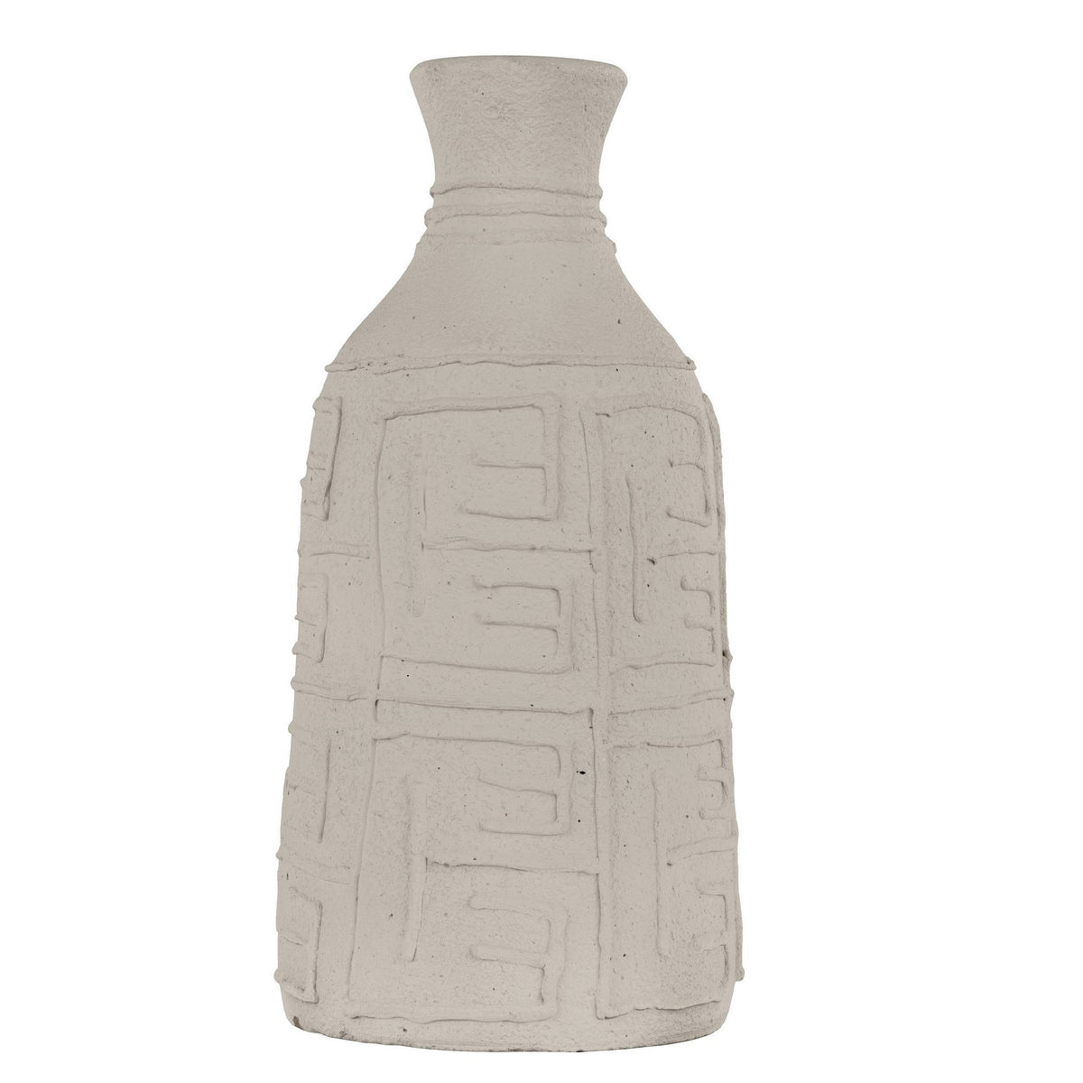 Vaas kuzumaki taupe 18x18x41 cm