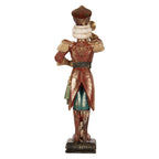 Kerstdecoratie Beeld Notenkraker 14x15x40 cm Rood Kunststof