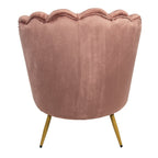 Fauteuil Roze Metaal