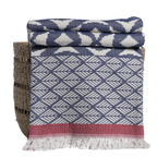 Jacquard Hamam Plaid 'May' 170x130 cm