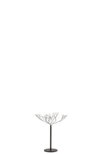 J-Line decoratie Boom - metaal - zwart - small