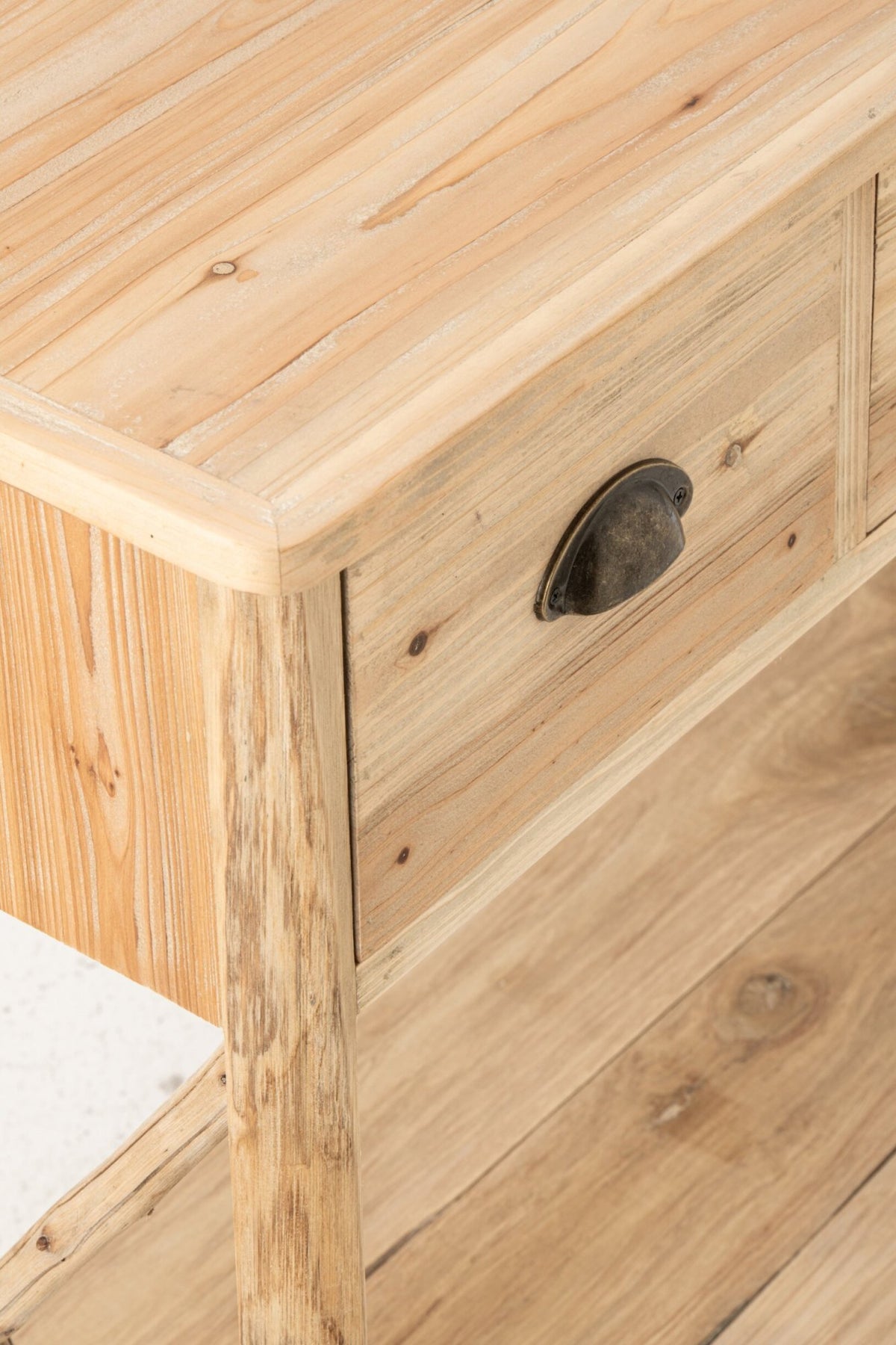 J-Line Consoletafel Chamonix - dennenhout - naturel