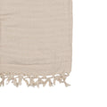 Plaid 125x150 cm Beige Katoen Streek Deken