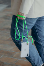 Kleurrijk telefoonsnoer