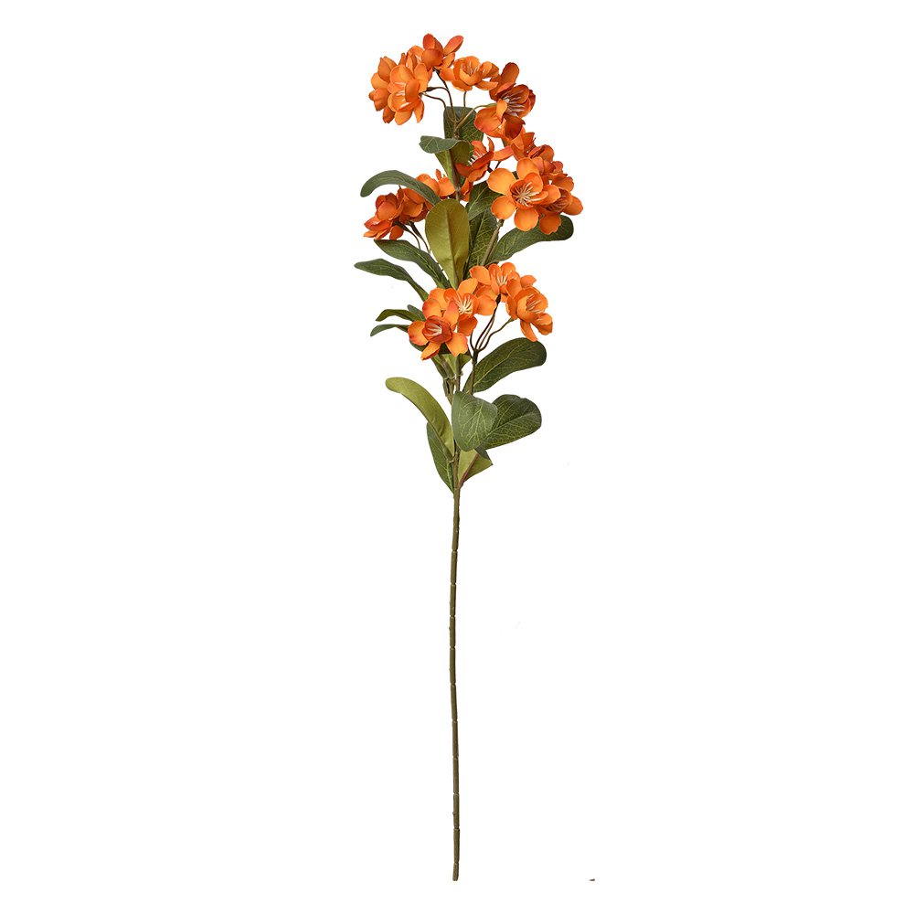Kunstbloem 70 cm Oranje Kunststof