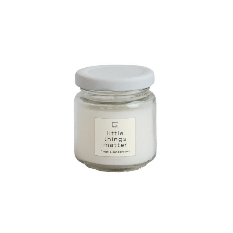 Leeff Jar Candle S - Kleine dingen zijn belangrijk