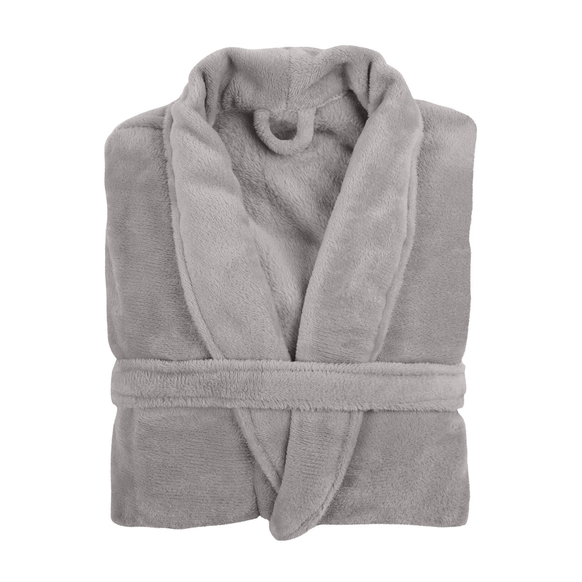 Badjas Cosy microflannel- L/XL - unisex, taupe