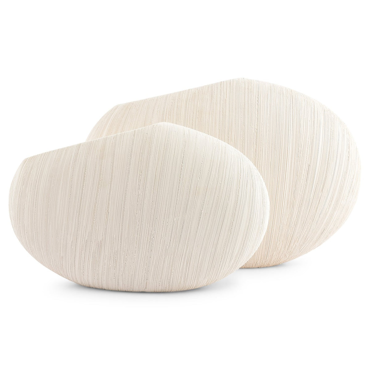 Vaas 33xH21cm beige Vico