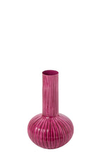 J-Line Vaas - ijzer - fuchsia - small