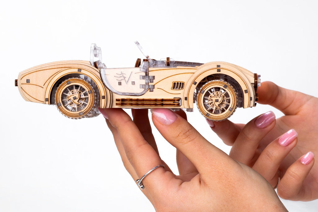 Veter Models 3D Modelbouwpakket, Speedster V2, AKV-02 16,4x8x5,5cm