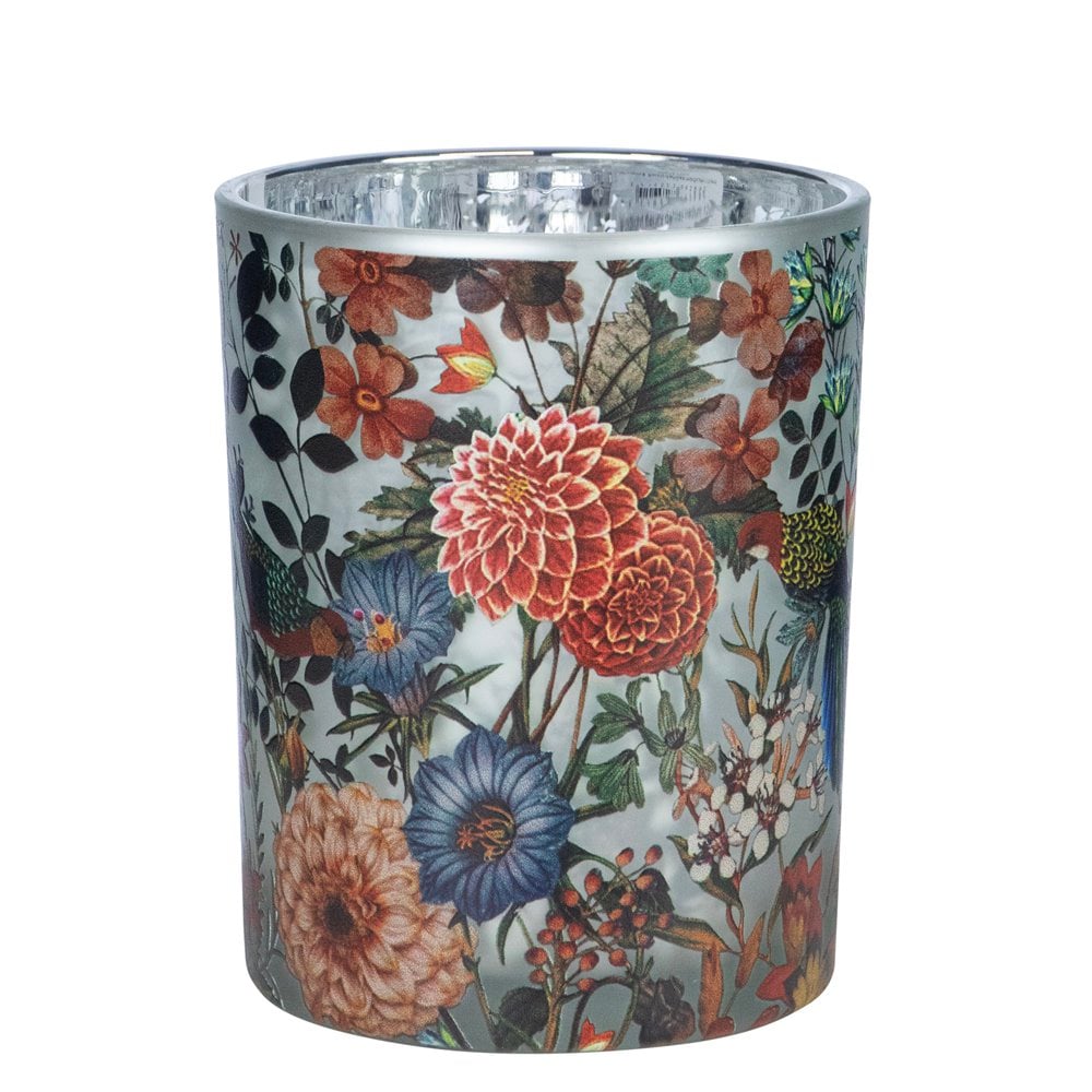 Theelichthouder fleury dahlias medium 12cm