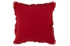 J-Line kussen Amour - textiel - rood/goud