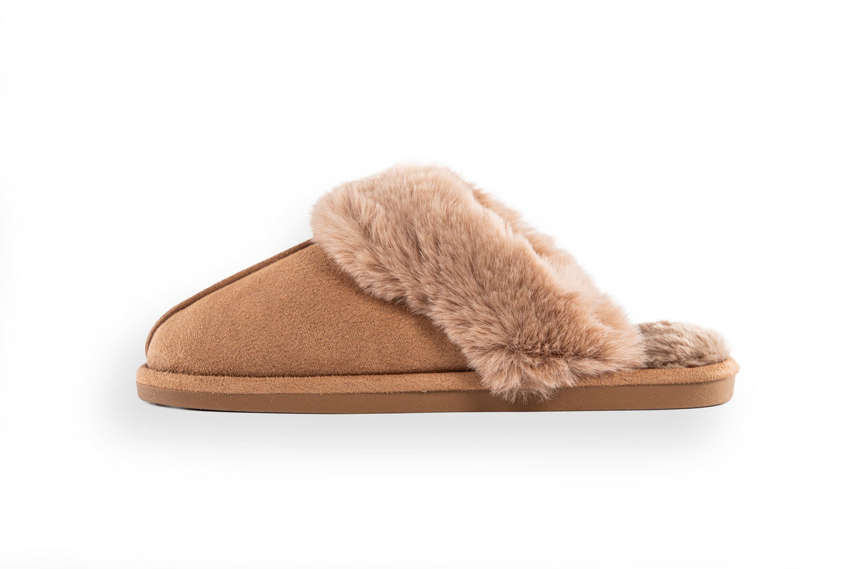 Suede Slippers Snuggs