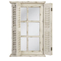 Spiegel 46x7x71 cm Wit Hout Grote Spiegel