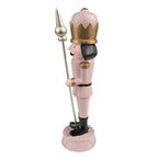 Kerstdecoratie Notenkraker 17 cm Roze Kunststof