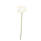Kunstbloem Roos 35 cm Wit Kunststof