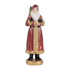 Kerstdecoratie Beld Kerstman 6x5x15 cm Rood Kunststof