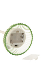 J-Line lamp Shell - ijzer - lichtgroen/wit - S - LED lichtjes