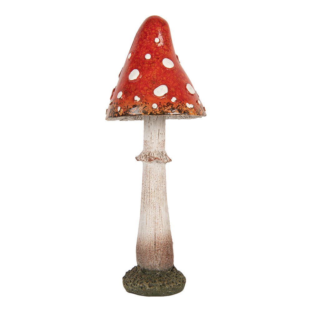 Decoratie paddenstoel Ø 9x23 cm