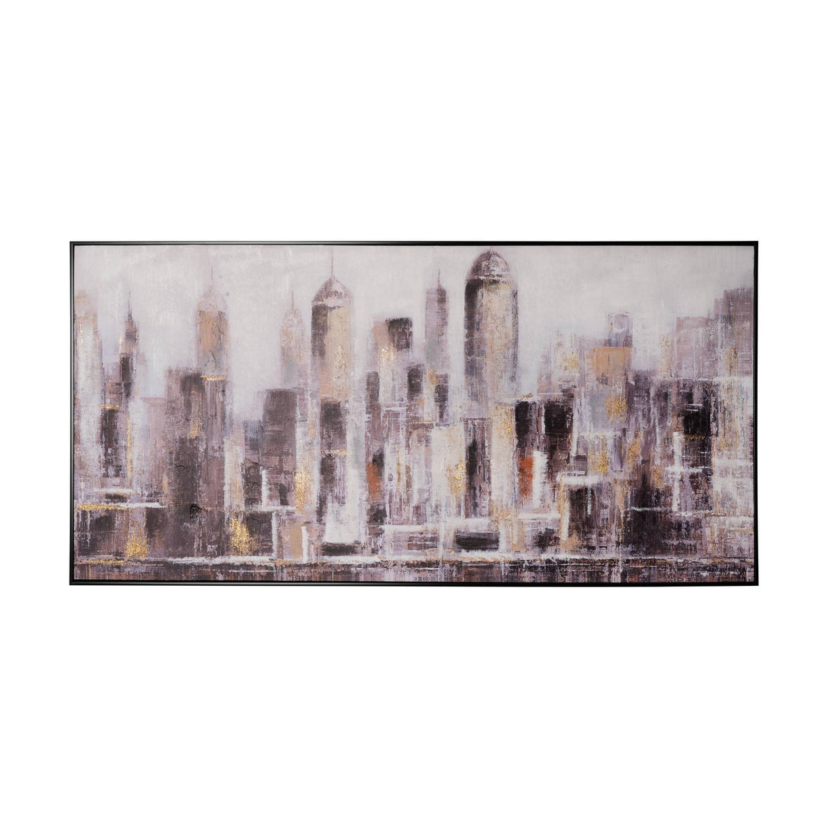 Schilderij Longoza Goud 142x72 cm