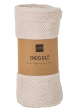 J-Line deken Snuggle - polyester - lichtroze