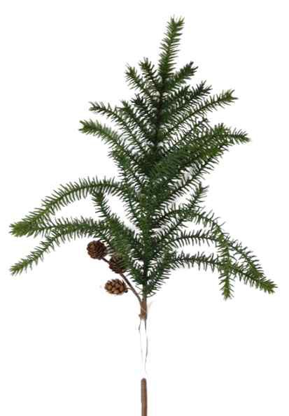 Kunst dennentak 76cm groen