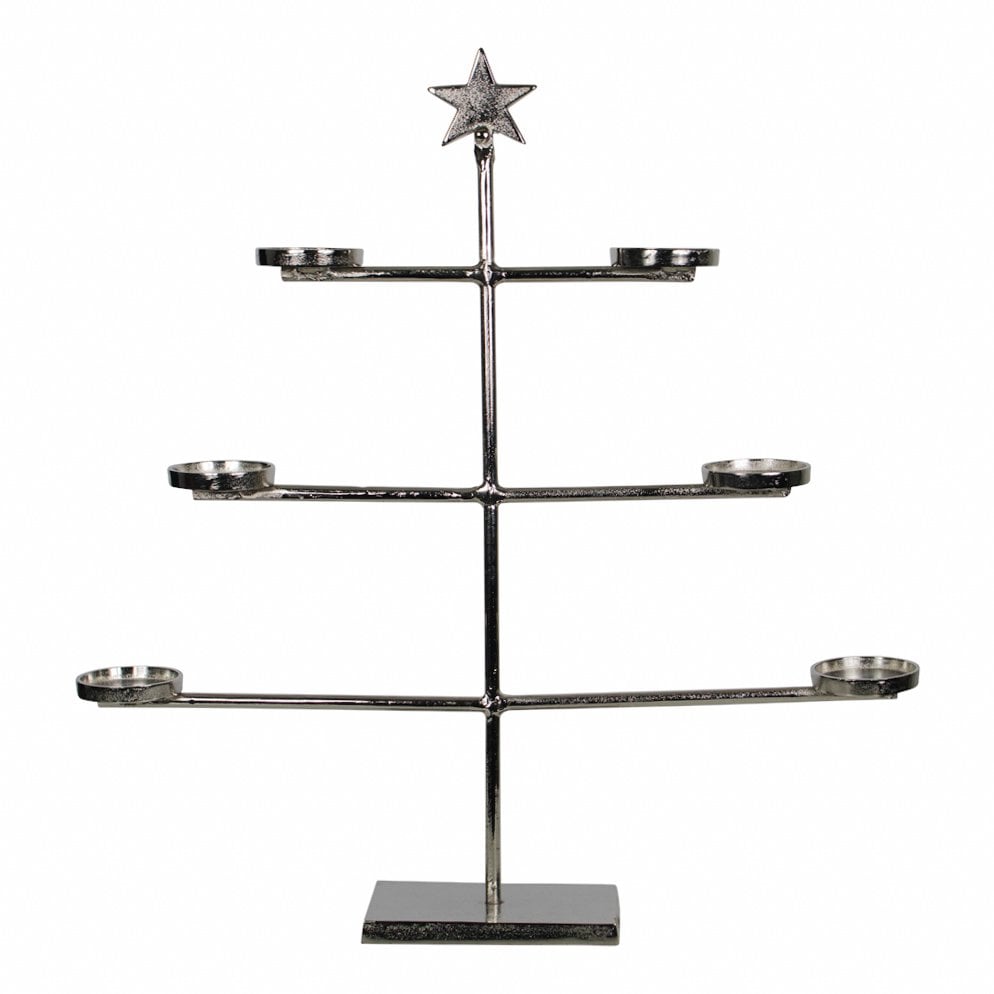 *kaarsenhouder kerstboom 70cm*