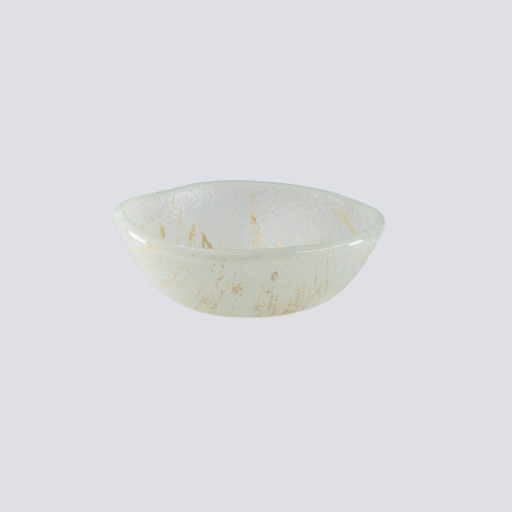 Tijdloze Bowl Tray 12x5 Green Strokes