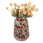 Vaas Ø 27x34 cm Beige Metaal