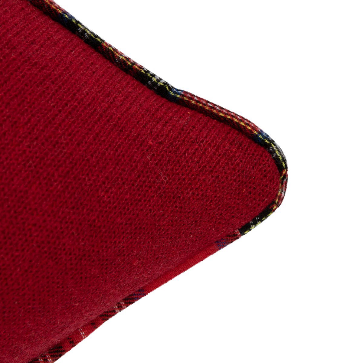 Gnoom kussen met benen rood 40x40cm