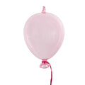 Decoratie Hanger Roze, Glas Ø 7x14 cm