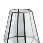 Windlicht Ambatobe Zwart 17x14x19cm