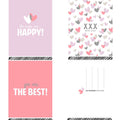 Love wenskaartenset - 30 stuks