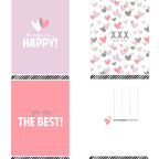 Love wenskaartenset - 30 stuks