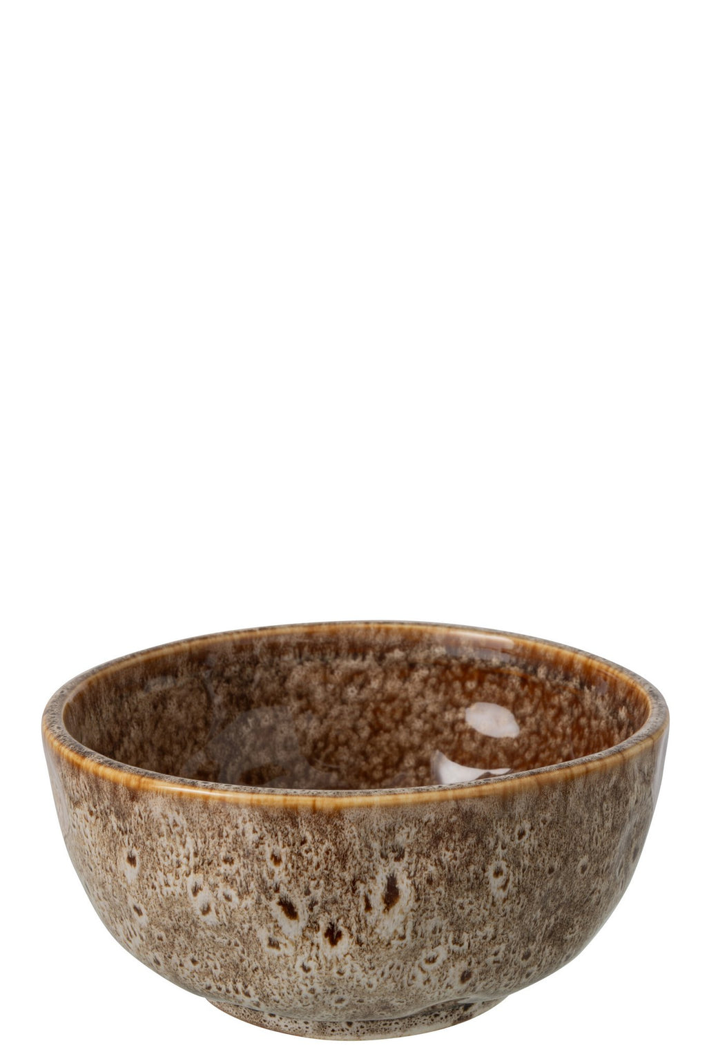J-Line schaal - porselein - taupe - large