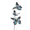 Decoratie Tak Vlinder 10x10x65 cm Bruin Textiel