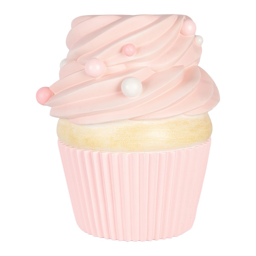 Decoratie Krukje Roze Kunststof