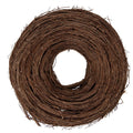 Krans Ø 30x10 cm Bruin Rotan