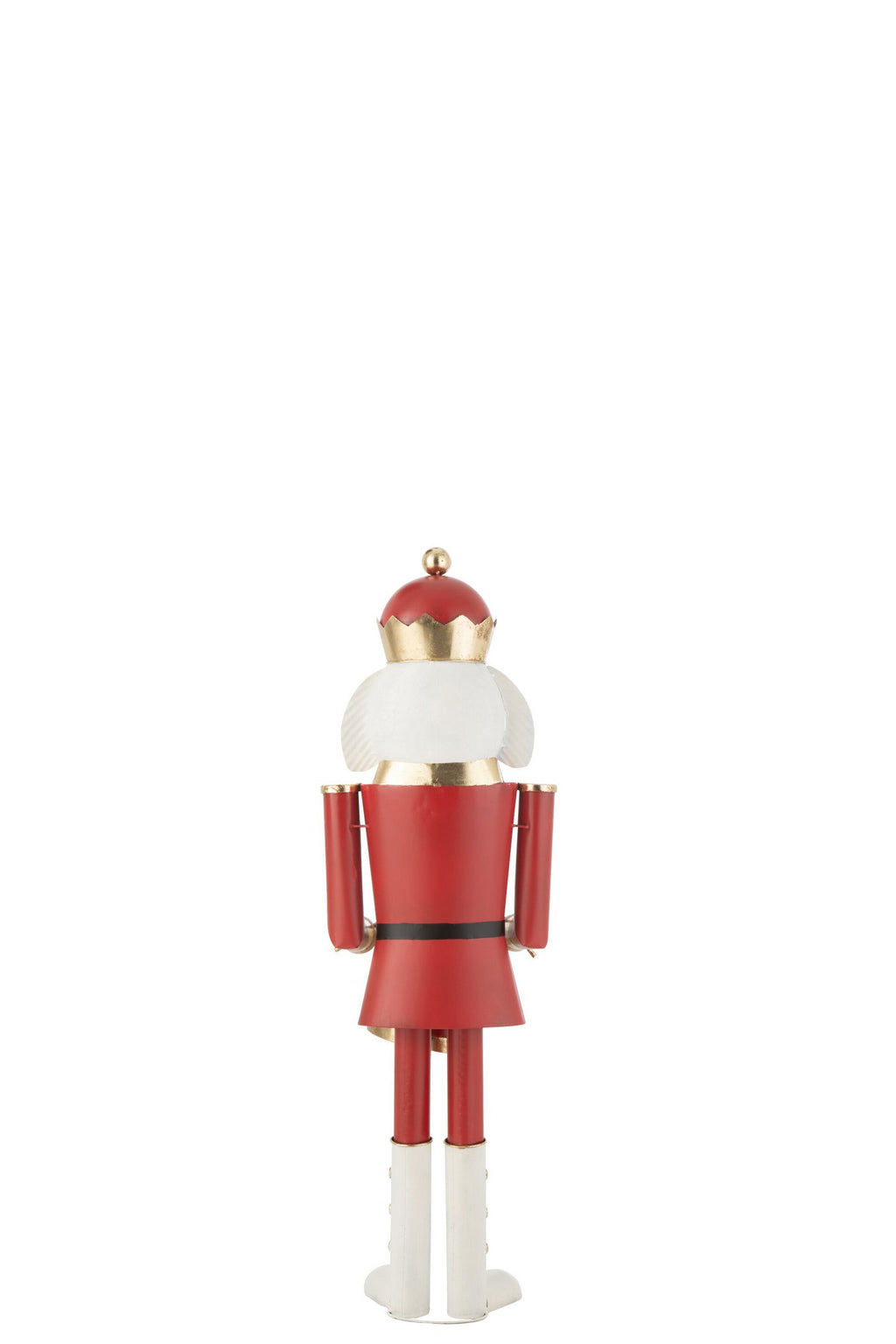 J-Line figuur Notenkraker - ijzer - zwart/wit - medium
