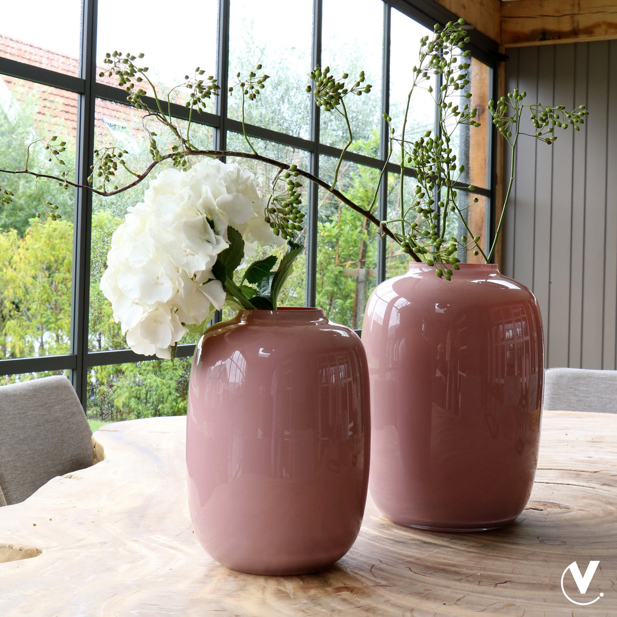 Vaas - Artic pastel pink