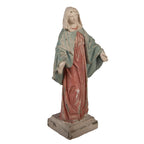 Decoratie Beeld Maria 20x14x44 cm Beige Keramisch materiaal